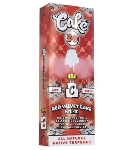 Cake Red Velvet Cake THC Vape 3000mg